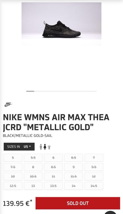 Маратонки NIKE AIR MAX THEA .Номер 36.5