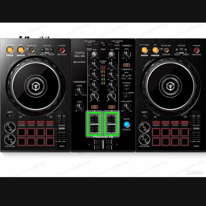 Фейдер Pioneer Ddj Sr2 RR ddj 800 ddj 1000