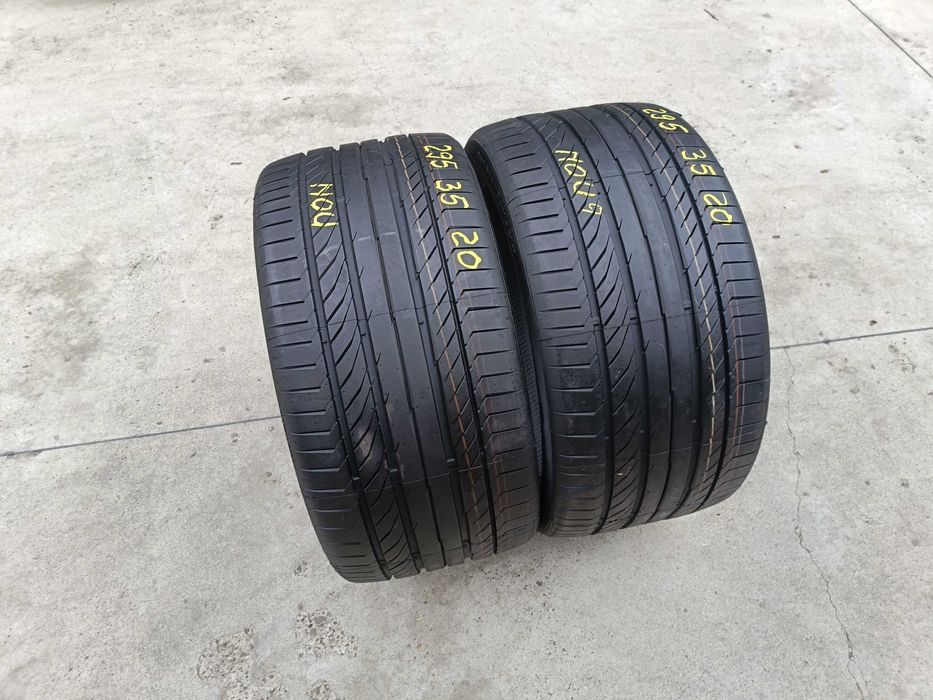 Doua anvelope noi de vara 295 35 20 Continental SportContact 5P