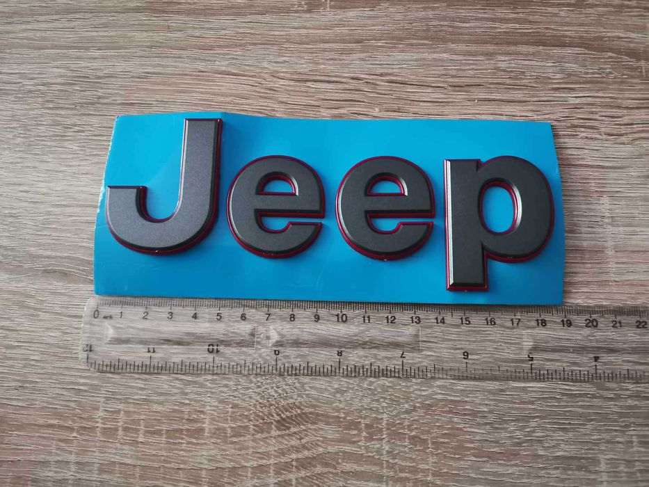 черни надписи Jeep/Джийп голям размер