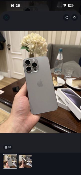 iPhone 15pro Max 256gb Titan