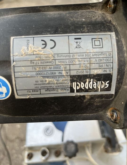 Fierăstrău Scheppach MSS 10 – puternic și precis!