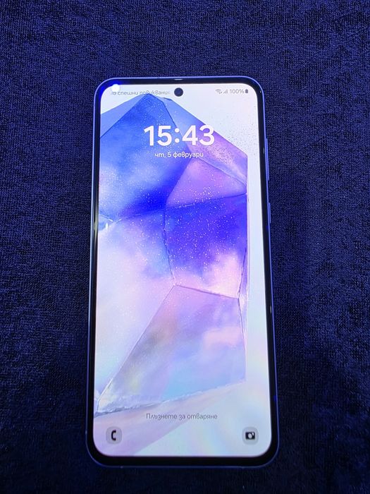 Samsung A55 5G + Кутия и Гаранция