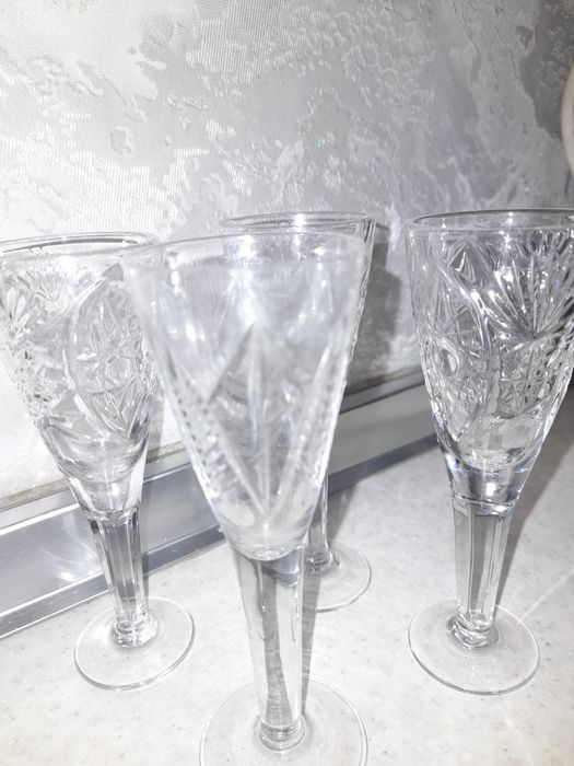 Продам хрустальные рюмки советские