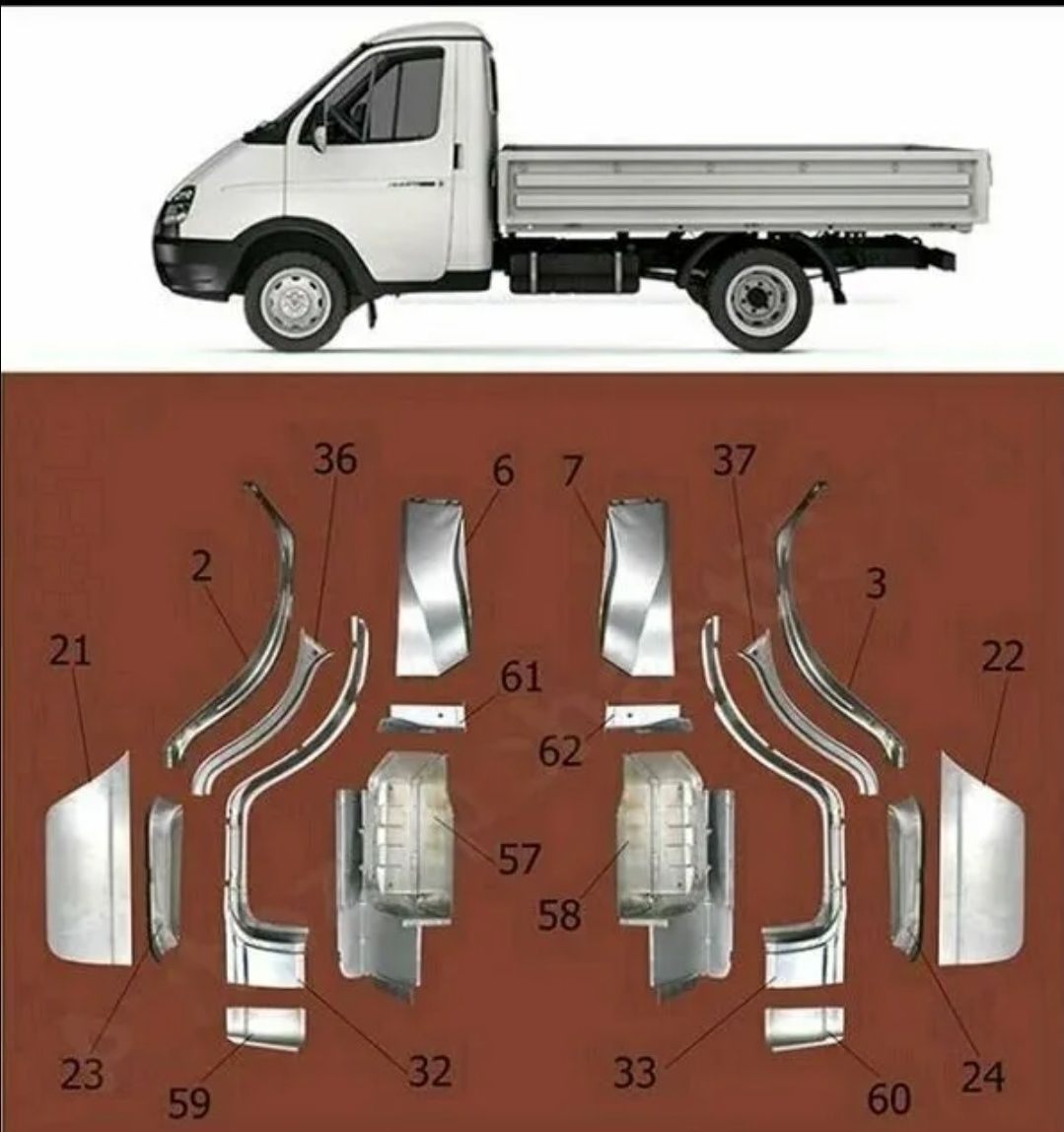 Кабина ГАЗель-3302 дв. 406 в сборе (ОАО ГАЗ)