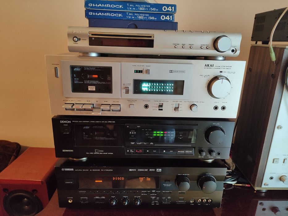 Akai ,denon, Sony ,marantz