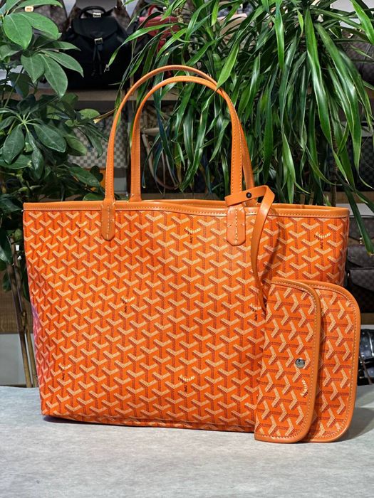 【250枚限定】Roc Marciano Goyard God (orange) Shop pre-loved Goyard Saigon Souple Mini Bag 100% authentic