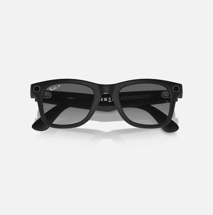 Rayban Meta wayfarer matte black gen2