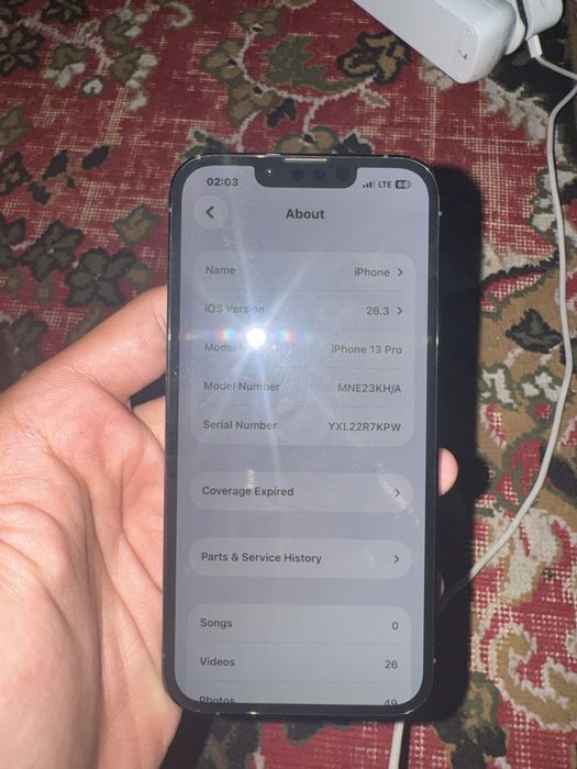 Iphone 13 pro yomkust 71 karobkasi bor