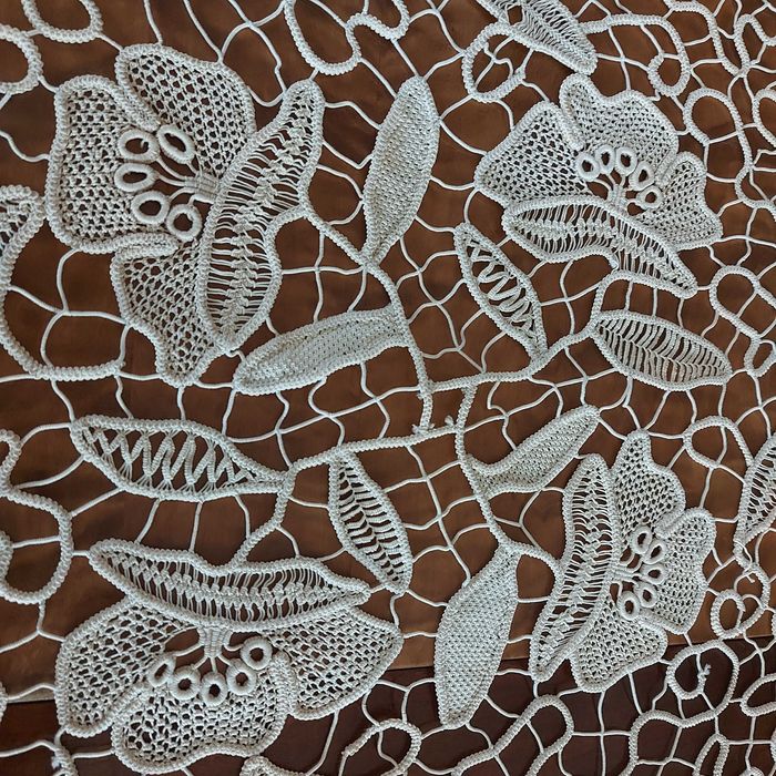 4  dantele decorative din macrame lucrate manual de calitate deosebită