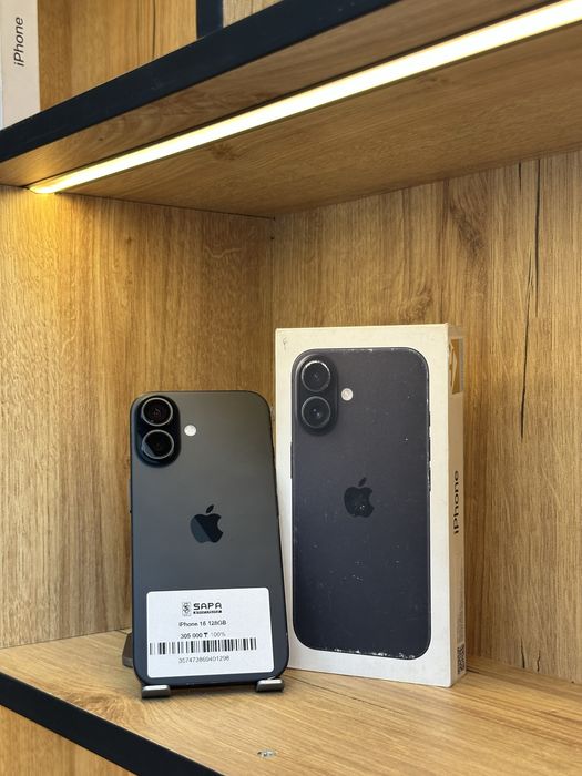 iphone 16 black 100%