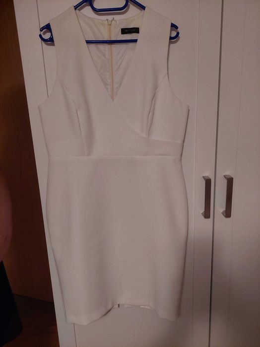 Rochie alba pentru eveniment mărimea 42/44