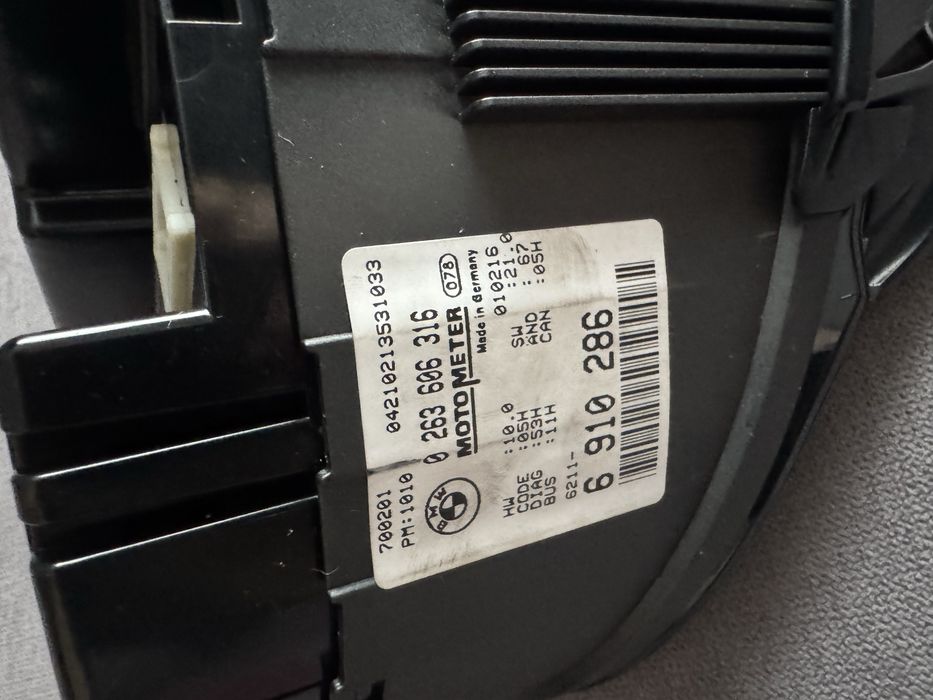 Bmw e46 приборная панель