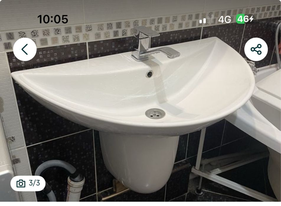 Раковина подвесная