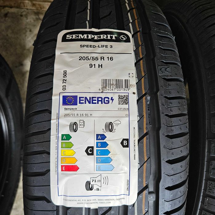 4 Нови летни гуми 205/55R16 Semperit Speed-Life 3 91H DOT0726 made in Germany