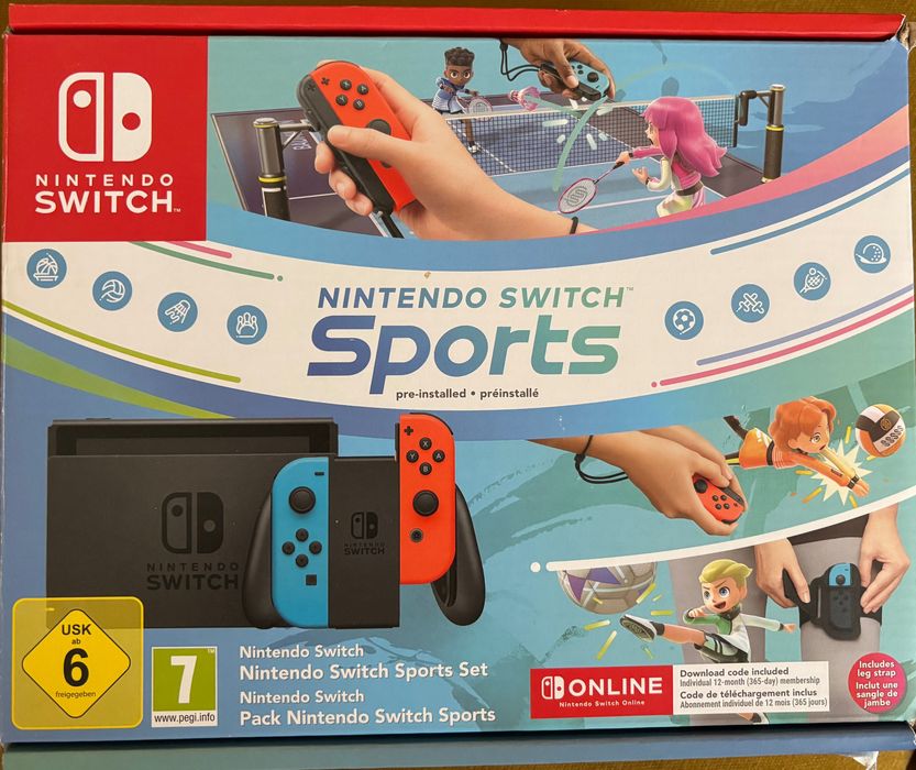 Nitendo switch Sports stare excelentă aproap nouă avem separat și un joc Minecraft la preț de 1500 Ron