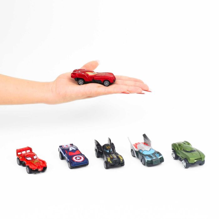 Masinute Avengers 6 bucati din aluminiu