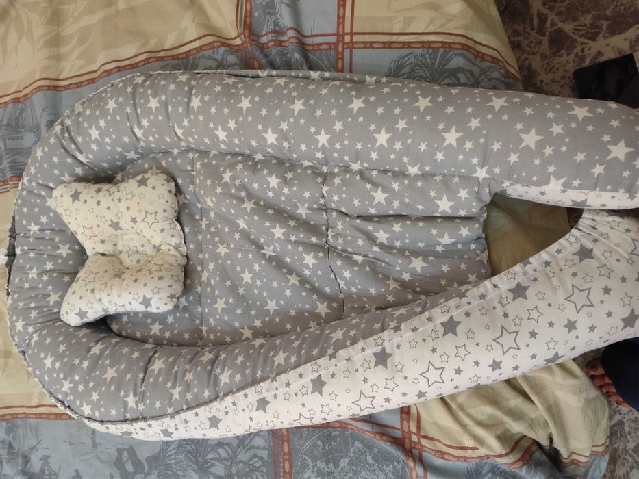 Кокон детский от 0 мем до 6-9 мес