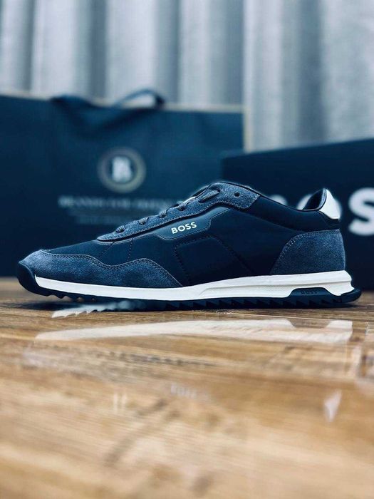 BOSS мужские кроссовки из смешанных материалов РАЗМЕР 39,40