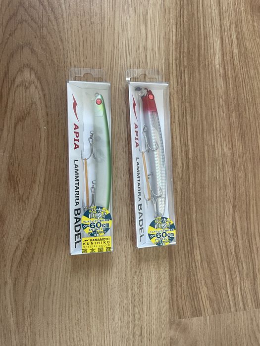 Продавам оригинални японски воблери Apia Lammtarra  Badel