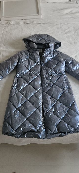 Пуховик на девочку, рост 146см