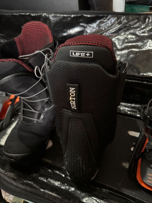 Placa Snowboard Ride SuperPig 156w cu legaturi Rome Cleaver si boots Burton SLX Life+