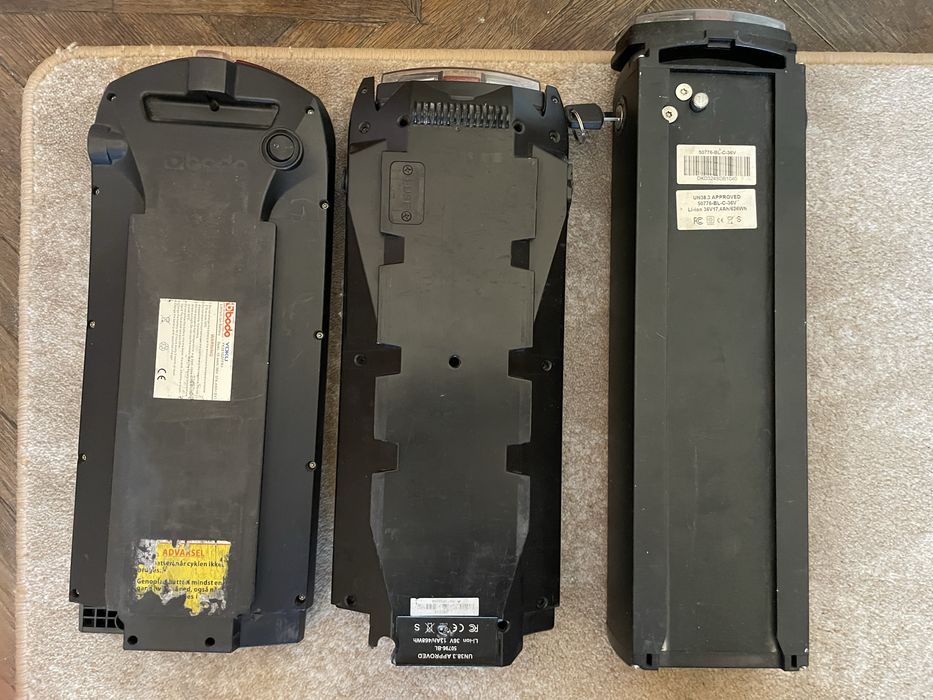 Vînd baterii bicicletă de 36v.