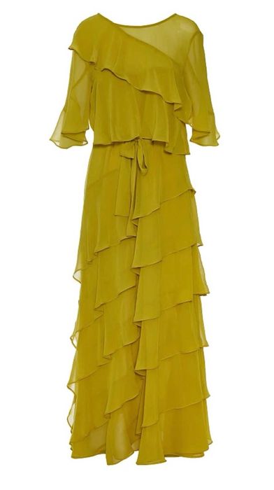 Дълга ефирна рокля BSB