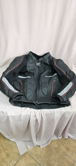 Geaca moto din piele ozone 52 nouă