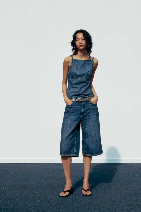 Ново Топ от деним на Zara