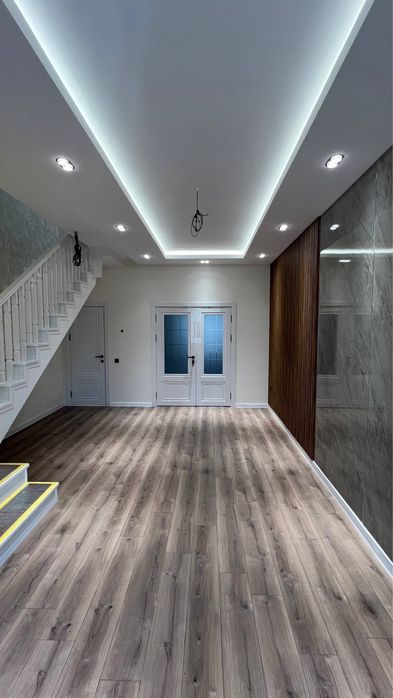 Янги Евро ремонтли коттедж 145 кв.м 3 қават Миробод туманида рисовий