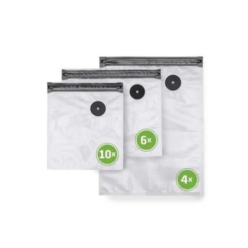 Комплект от пликове вакуумране за многократна употреба CASO Vacu ZIP