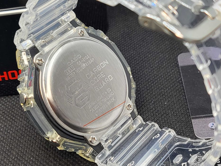 Ceas Sport Casio g shock ga2100 jellyfish celestial Galben  Nou,Garantie 2 ani