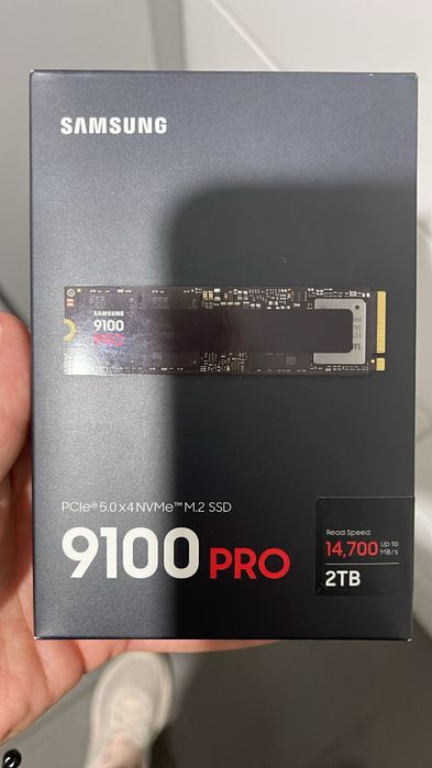 Samsung 9100 PRO 2TB – PCIe 5.0 NVMe M.2 – Nou