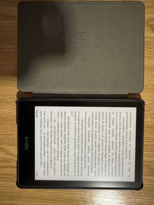 Kindle Paperwhite 11th generation 16GB с подсветка с бонус калъф