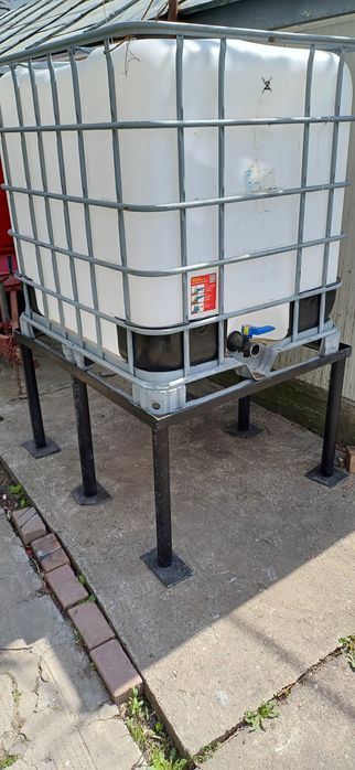 Butoaie ibc plastic, tabla/transport.