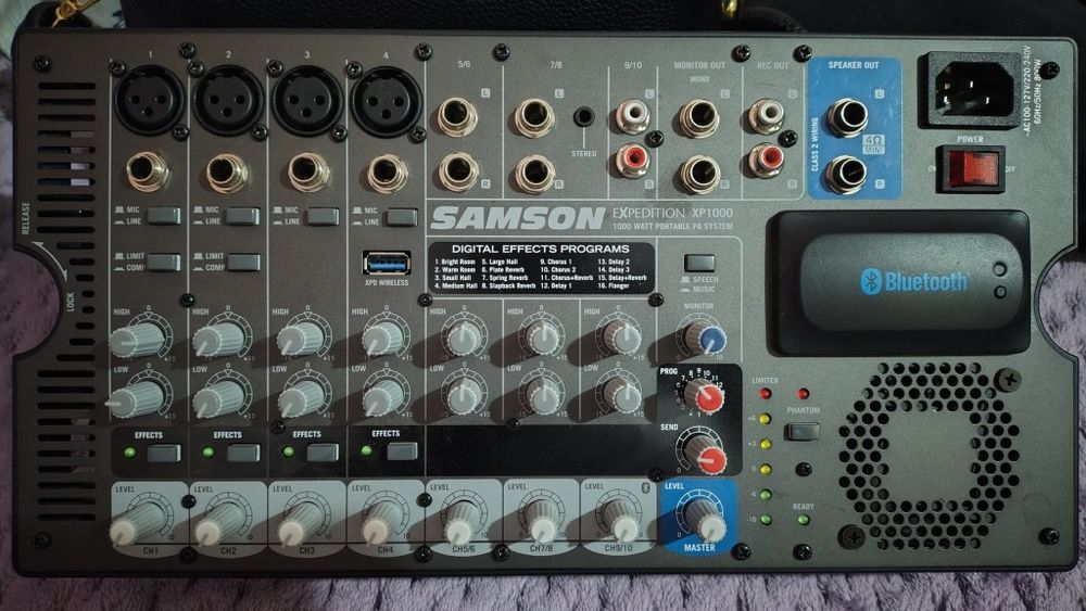 Samson xp 1000 2x500 watt