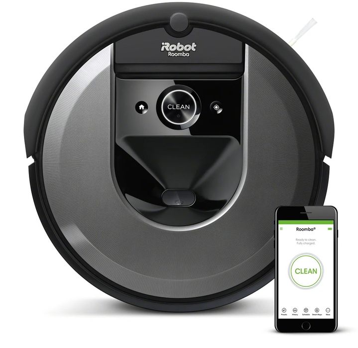 Прахосмукачка-РОБОТ IROBOT ROOMBA I7+ BLACK i755840