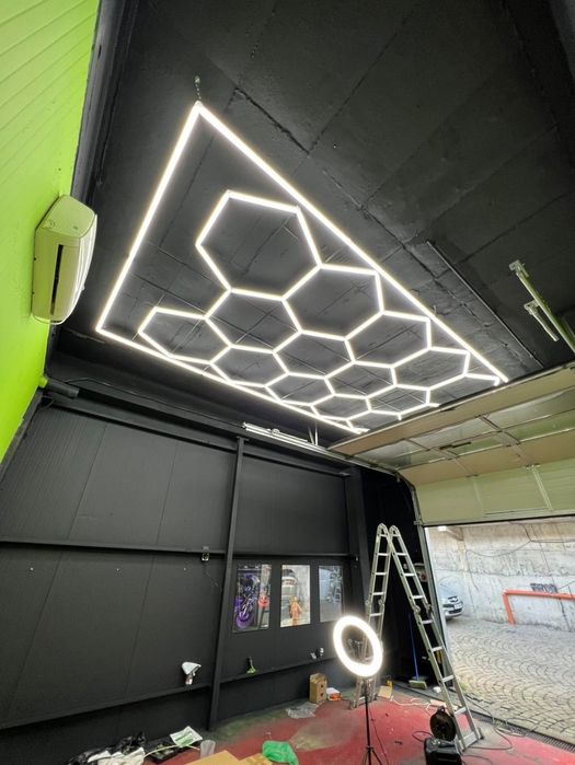 Led осветление за гараж студио фризьорски салон