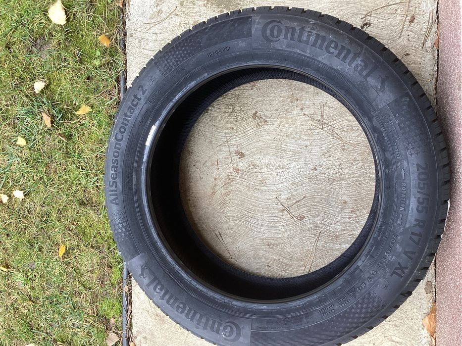 Set 4 buc Continental AllSeasonContact - 205/55/R17 (dot 2025 - noi)