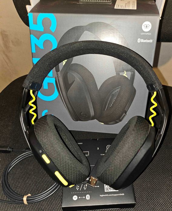 Безжични слушалки Logitech G435