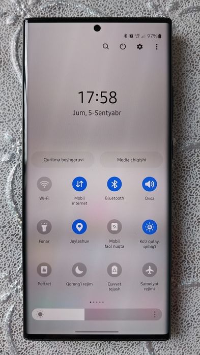 Samsung Galaxy Note 20 Ultra (5G) Kafolati bilan...