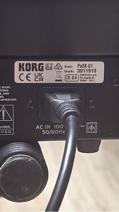 Korg pa5x 61 impecabil
