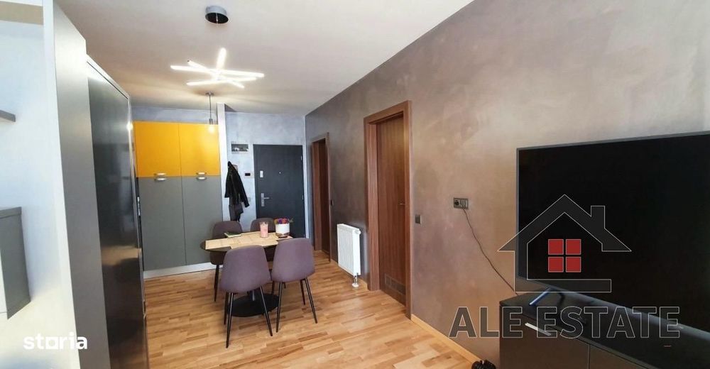 Ap. 2 camere, mobilat, etaj 3, bloc nou,Ansamblul Grand Park Residence