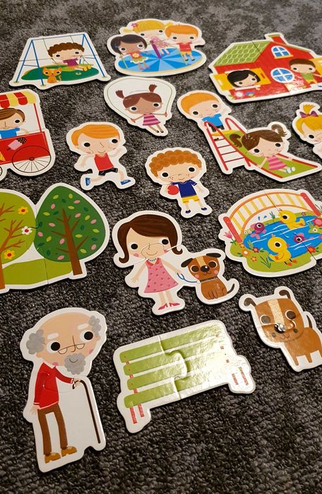 Montessori. LOT MARE de PUZZLE-URI