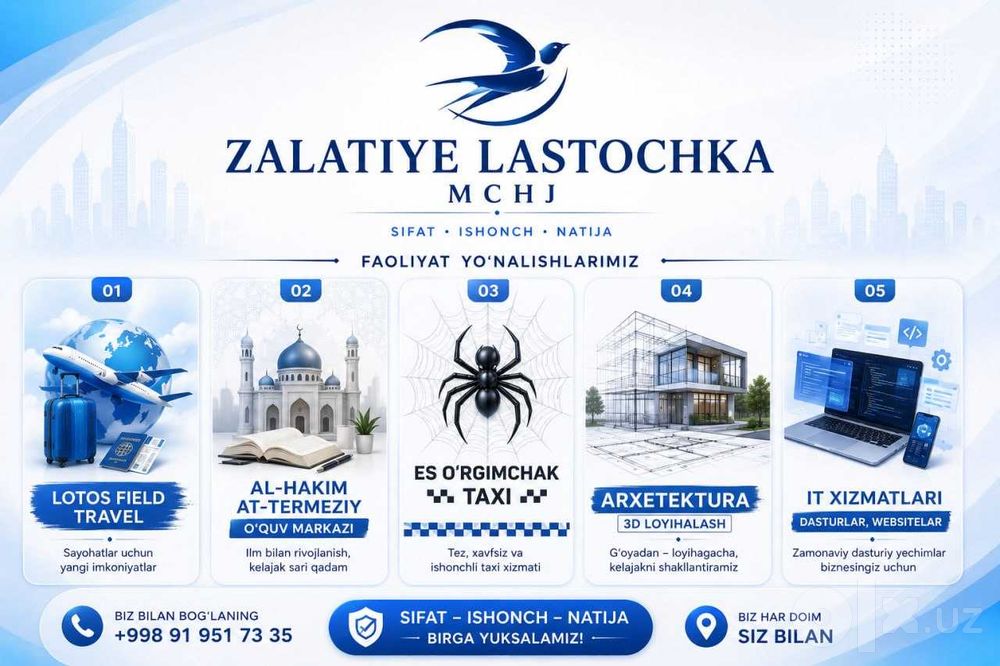Biznes yoʻnalishida hamkor kerak