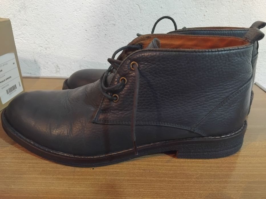 42 номер Мъжки Боти Guess и Daniele Guardo естествена велур и кожа