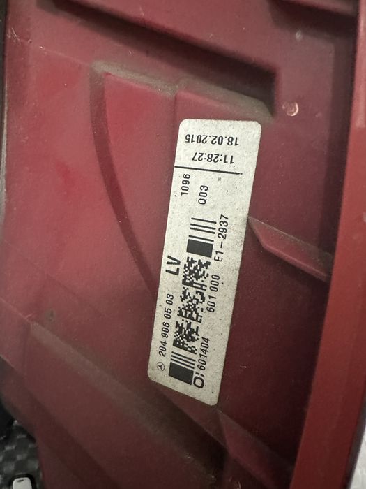 Стопове Mercedes W204 C-Class facelift Мерцедес Ц-Клас LED Перфектни