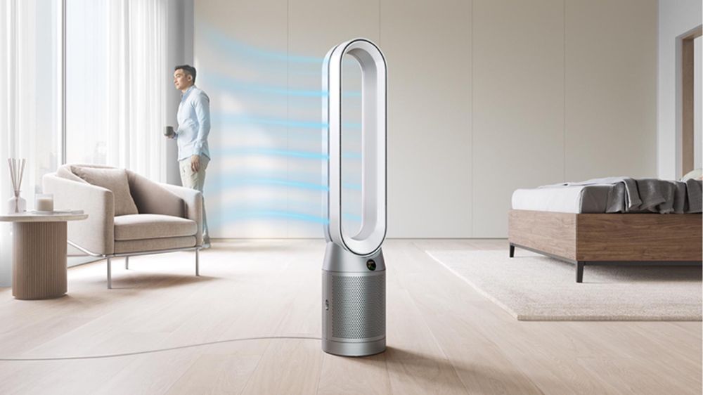 Purificator DYSON Cool TP04, 10 viteze Wi-Fi Hepa filtre 94%