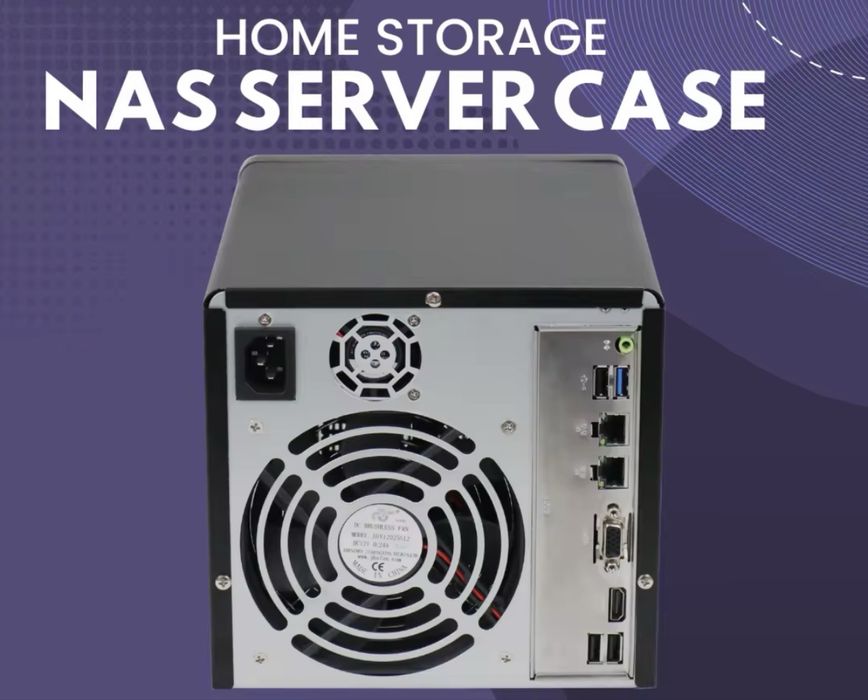 Корпус мини сервера NAS - 04 пустой корпус